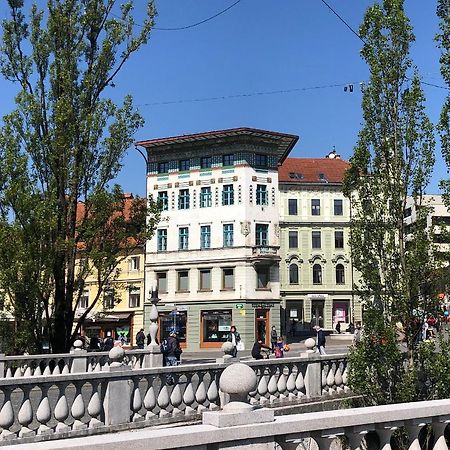 Triple Bridge Ljubljana Apartment Luaran gambar