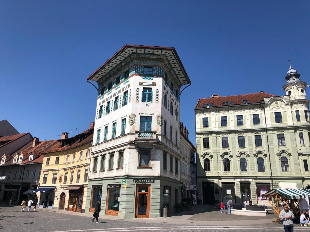 Triple Bridge Ljubljana Apartment Luaran gambar