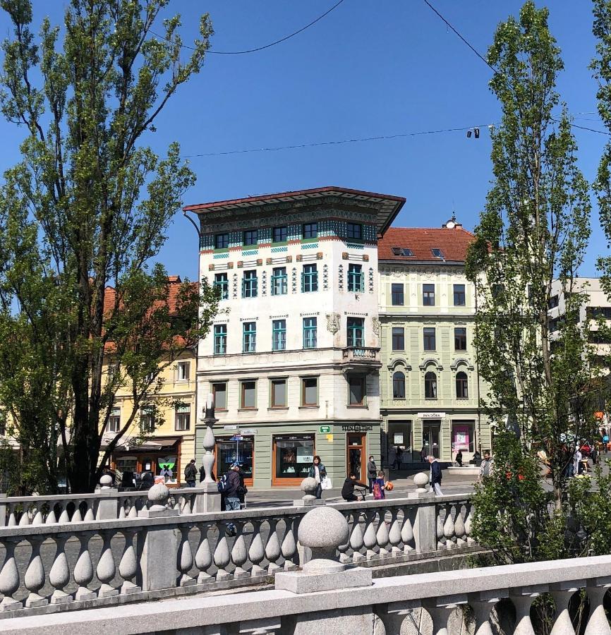 Triple Bridge Ljubljana Apartment Luaran gambar
